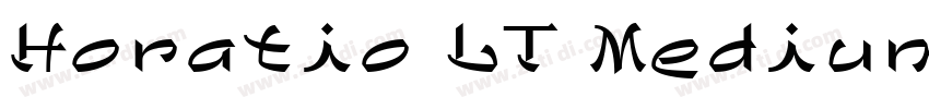 Horatio LT Medium字体转换